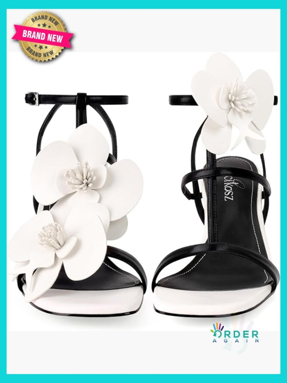 Strappy High Heel Sandals Open Toe Square Toe Ankle Strap Stiletto Heels